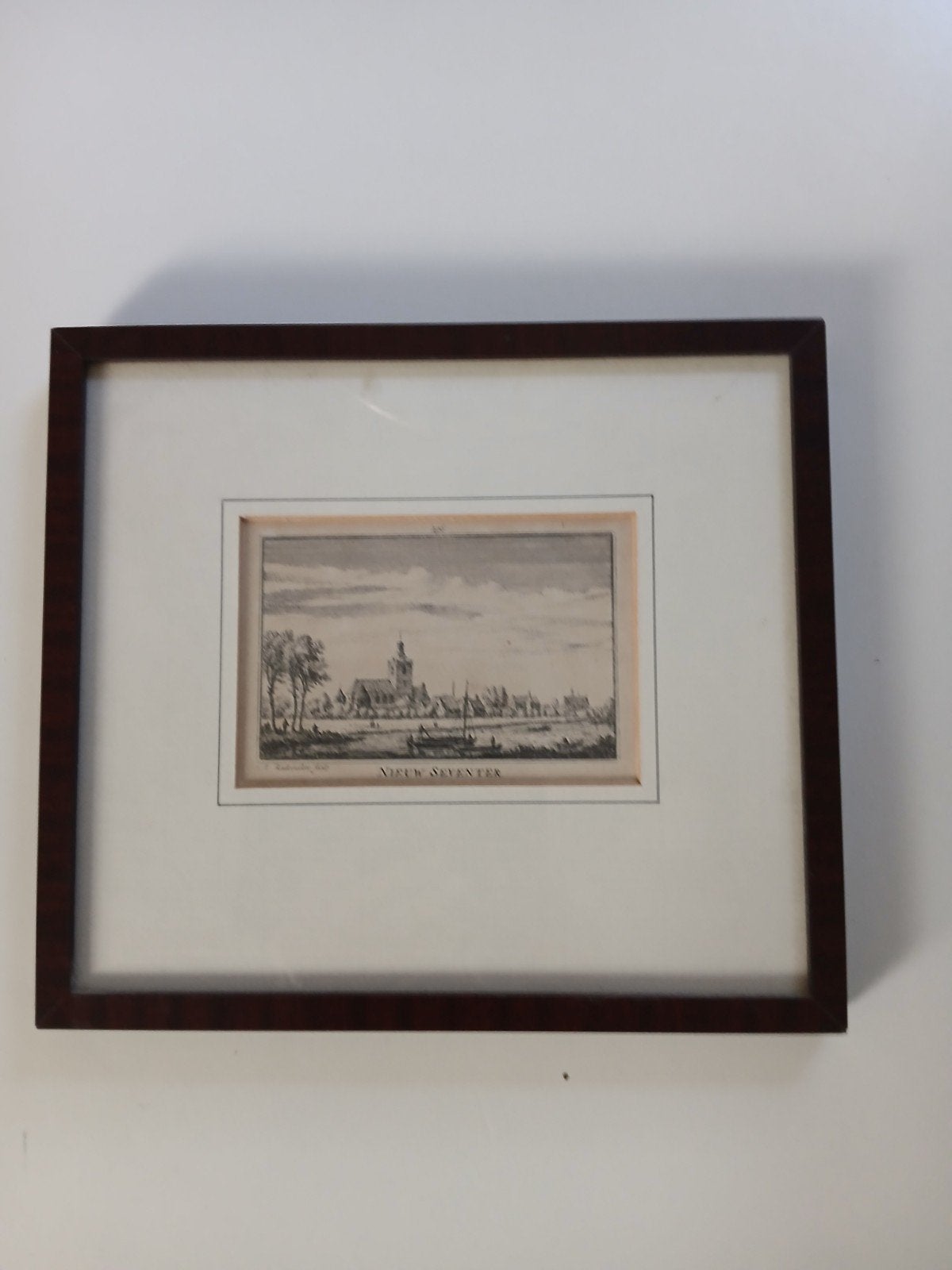 Ets van Zevenaar, Antiek en Kunst, Ets, Stadsgezicht, 23 cm, Ophalen of Verzenden