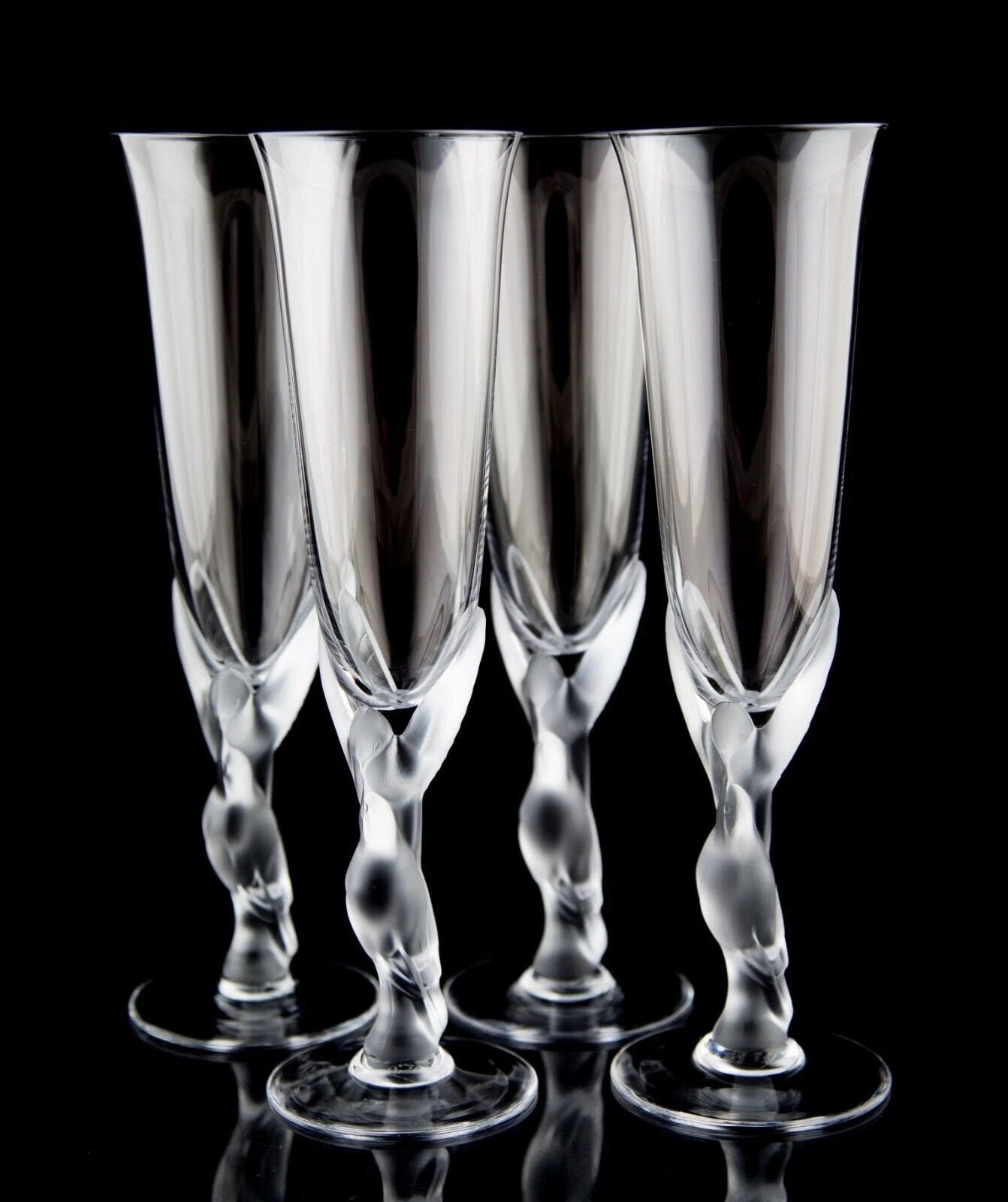 Set van 4 originele Fabergé champagne glazen, Antiek en Kunst, Ophalen of Verzenden