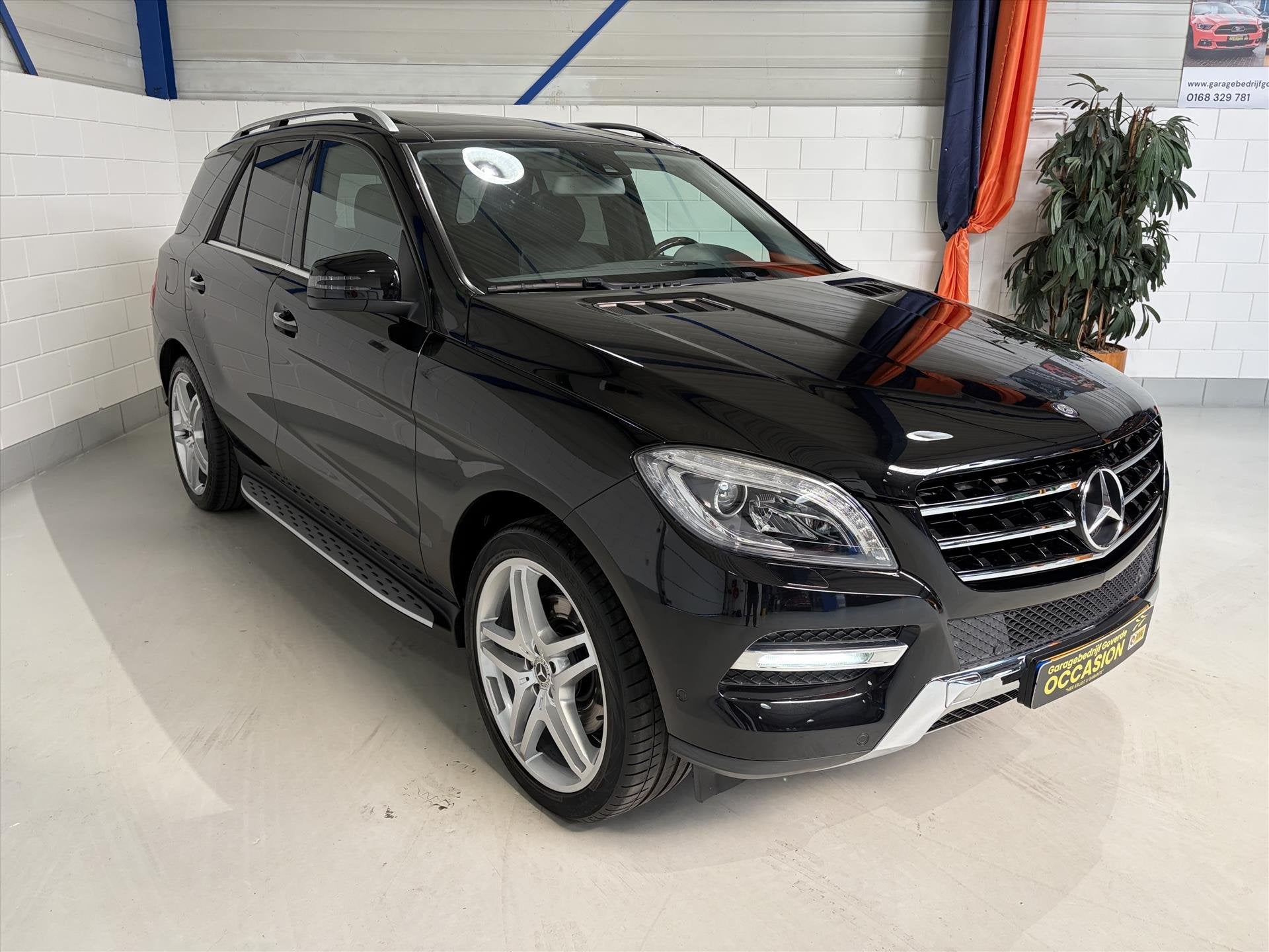 Mercedes M-Klasse Mercedes Ml 350 V6 306PK AUT7 4MATIC, Came, Auto's, Mercedes-Benz, Euro 5, Gebruikt, Zwart, 138 €/maand