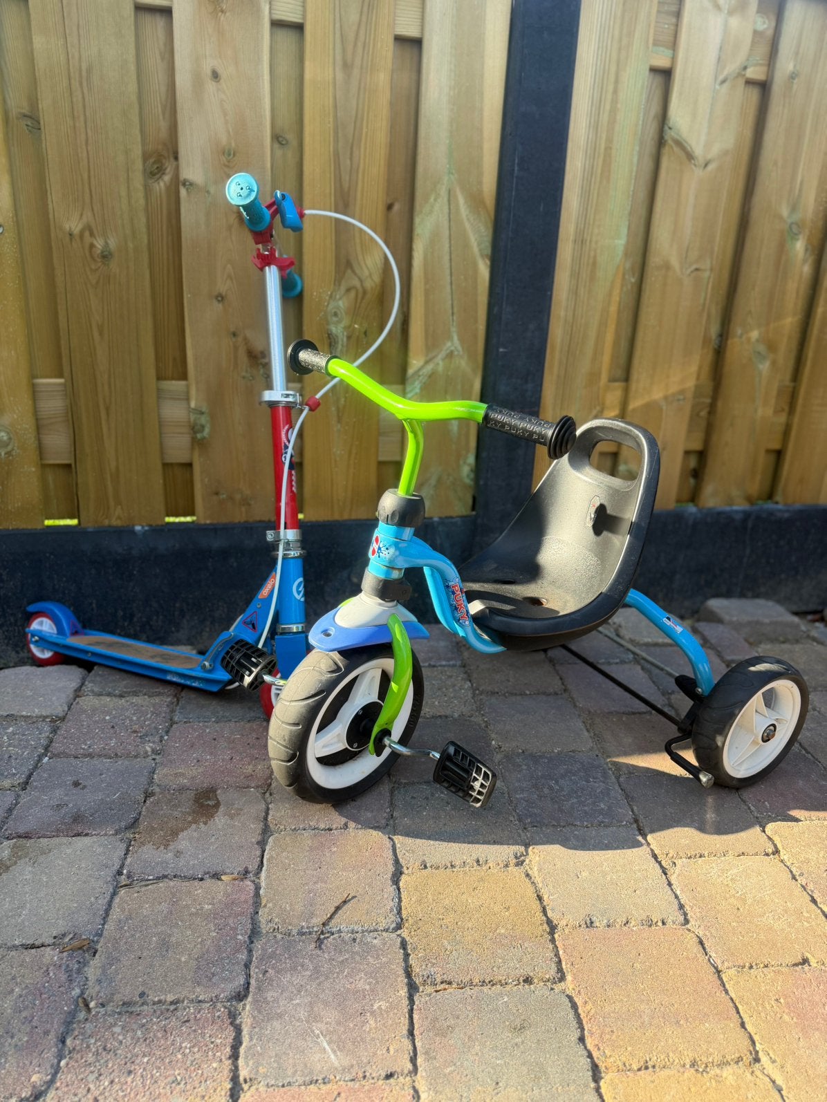 Pucky driewieler en stepje, Fietsen en Brommers, Steps, Ophalen, Gebruikt, Gewone step