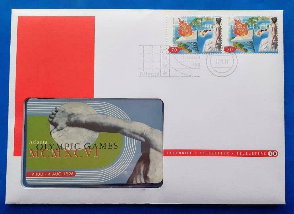 Telebrief 10 Atlanta Olympic Games MCMXCVI - 1996, Verzenden, Nederland