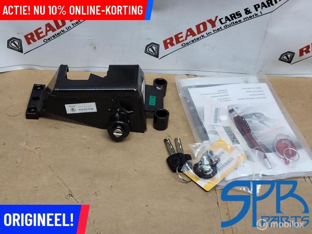 ANTI DIEFSTAL LOCK Origineel Skoda Fabia NJ '15- 6V0071775B, Auto-onderdelen, Nieuw, Ophalen of Verzenden, Skoda