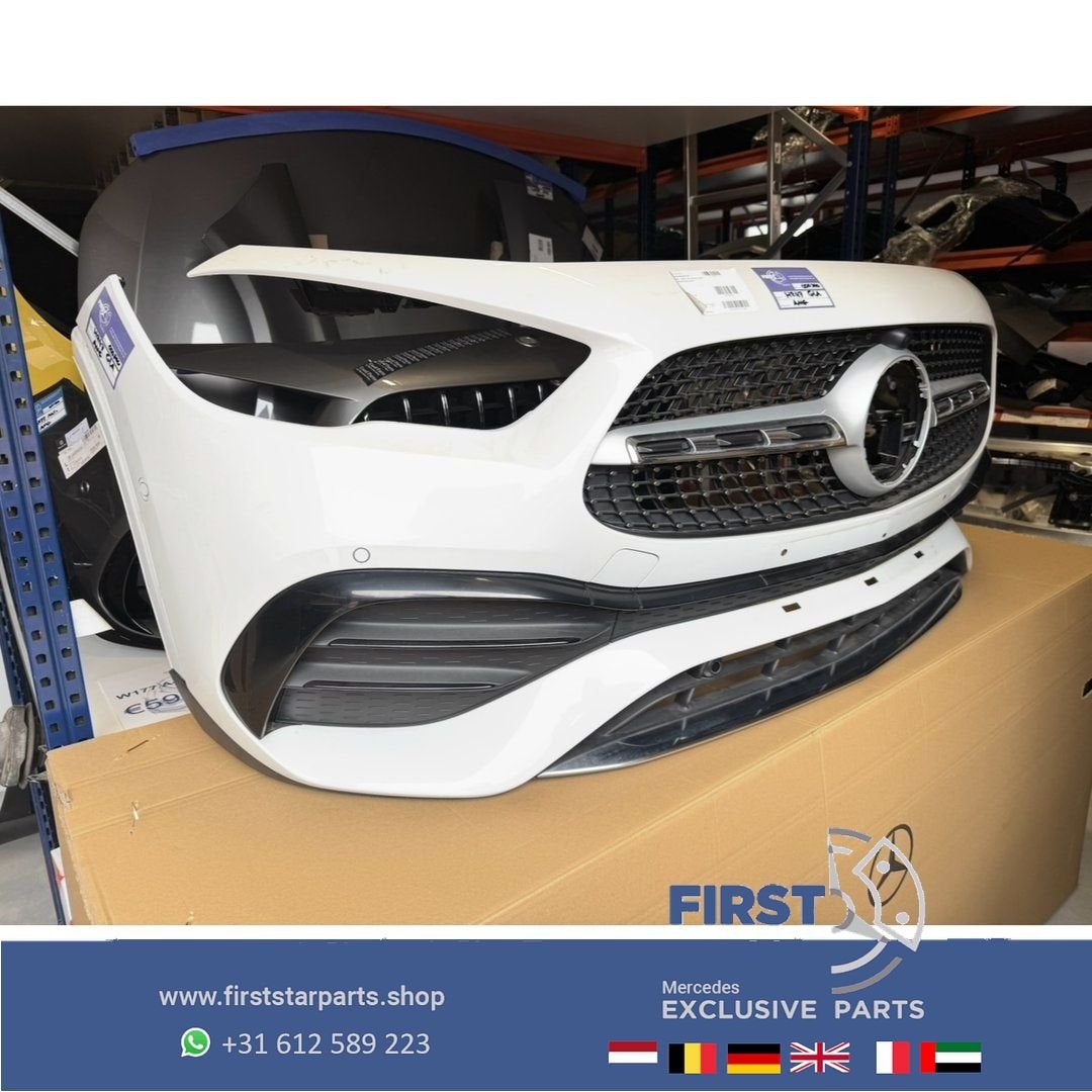 W247 H247 GLA AMG LINE VOORBUMPER A2478804606 ZWART WIT GRIJ, Gebruikt, -, Voor, Ophalen of Verzenden