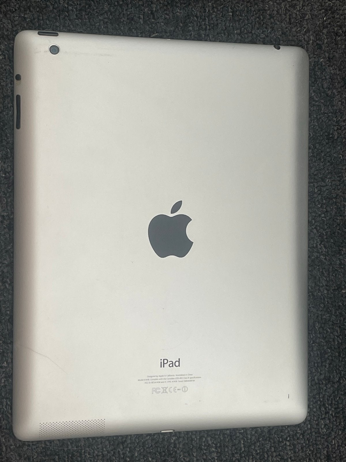 Apple iPad A1458 - 16GB Wi-Fi - Zilver, Gebruikt, Apple iPad, 16 GB, Wi-Fi