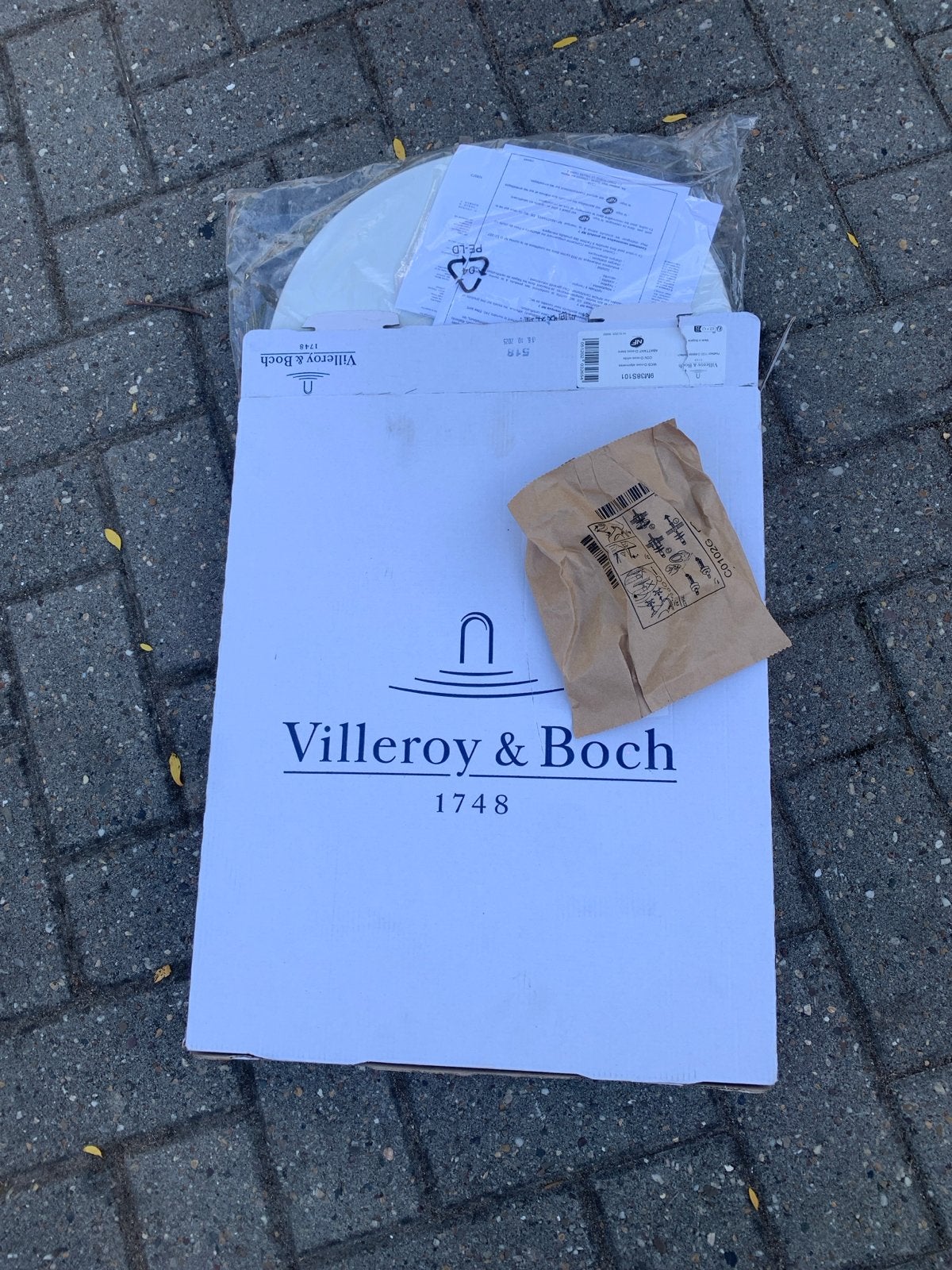 Villeroy & Boch toiletzitting o-novo -Nieuw in doos, Ophalen of Verzenden, Nieuw, Toilet