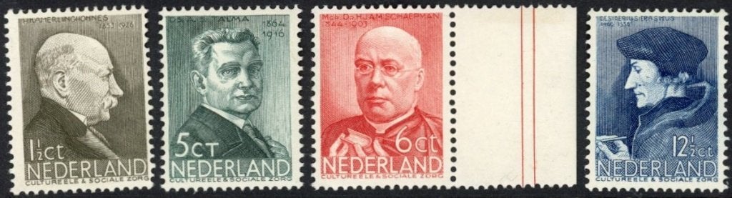 Zomerzegels 1936, NVPH 283-286, ongebruikt, Postzegels en Munten, Postzegels | Nederland, Ophalen of Verzenden, T/m 1940, Postfris