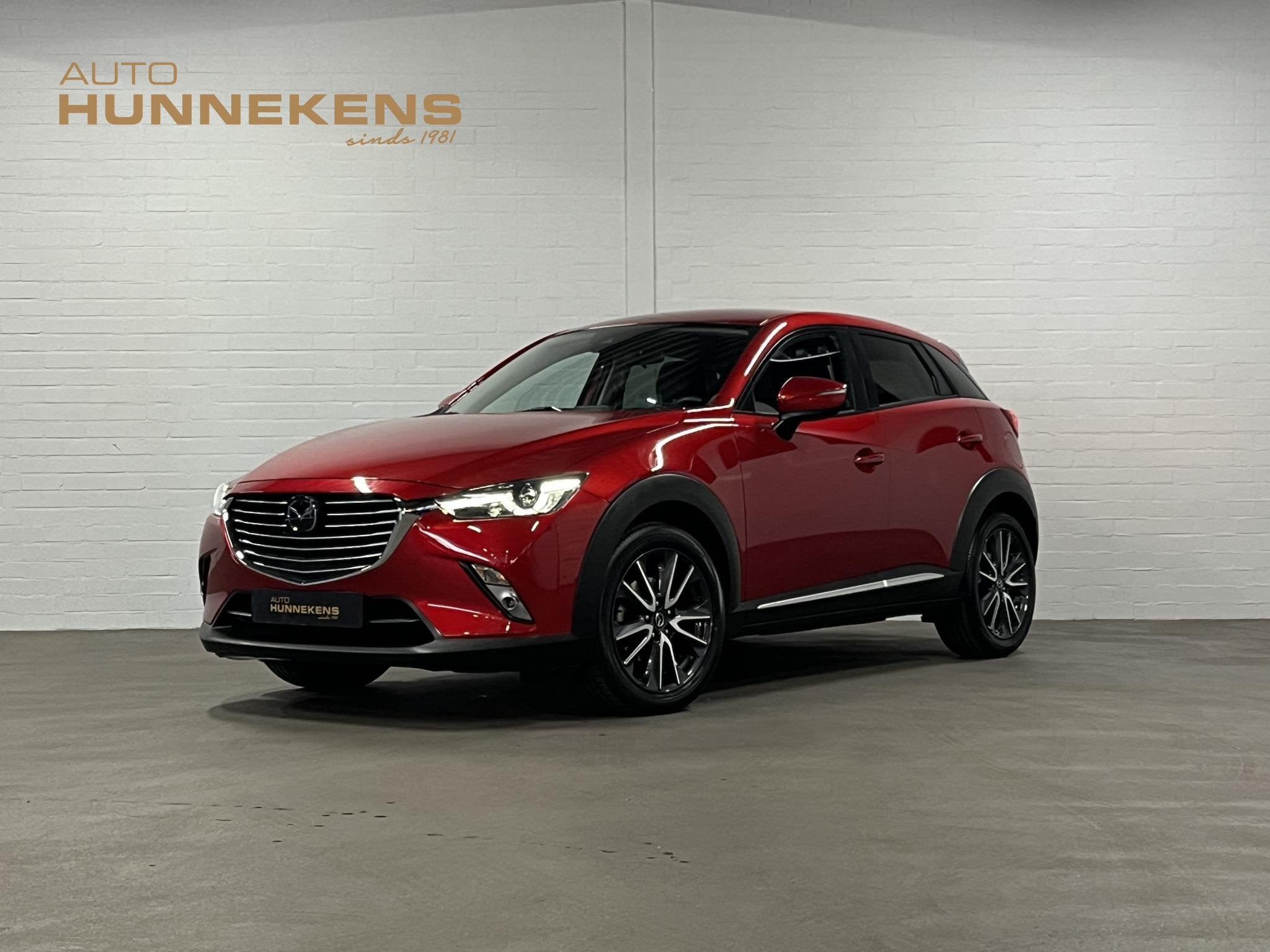Mazda CX-3 2.0 SkyActiv-G 120 GT-M Trekhaak | Adaptive cruis, Voorwielaandrijving, Gebruikt, 4 cilinders, Leder en Stof
