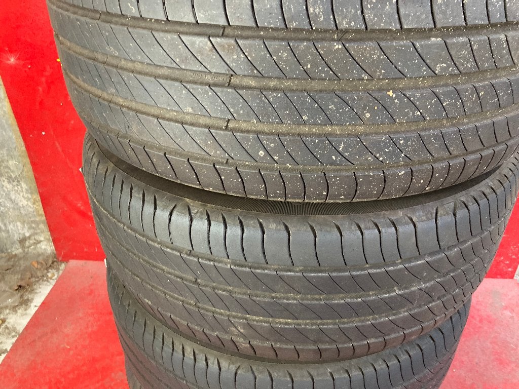 4x 215/55R18 Michelin gebruikte banden, Auto-onderdelen, 18 inch, ., Ophalen of Verzenden, .