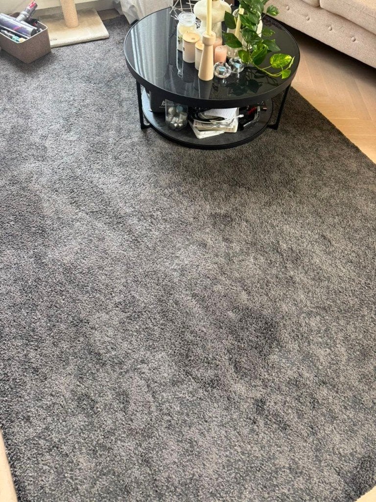 IKEA Stoense Vloerkleed 200 x 300, Ophalen, Gebruikt, 200 cm of meer, Grijs