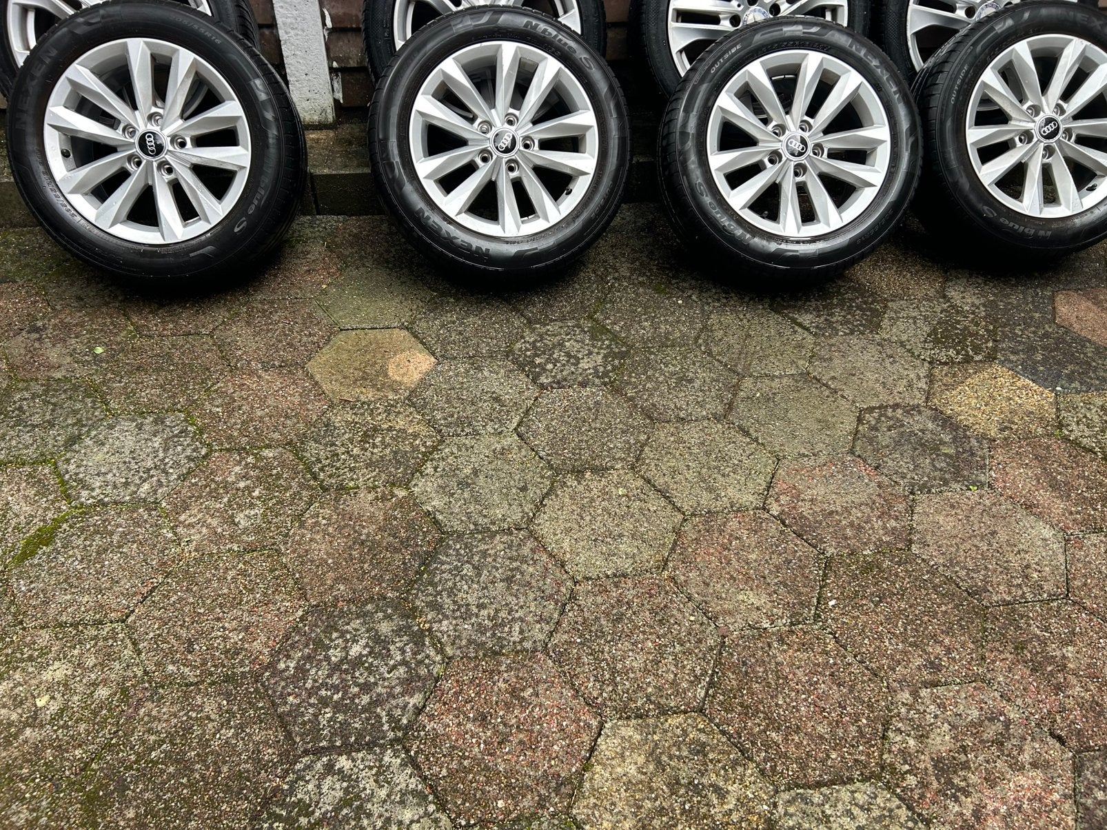 Nette audi velgen met banden 16.inch, 16 inch, Band(en), Zomerbanden, 205 mm