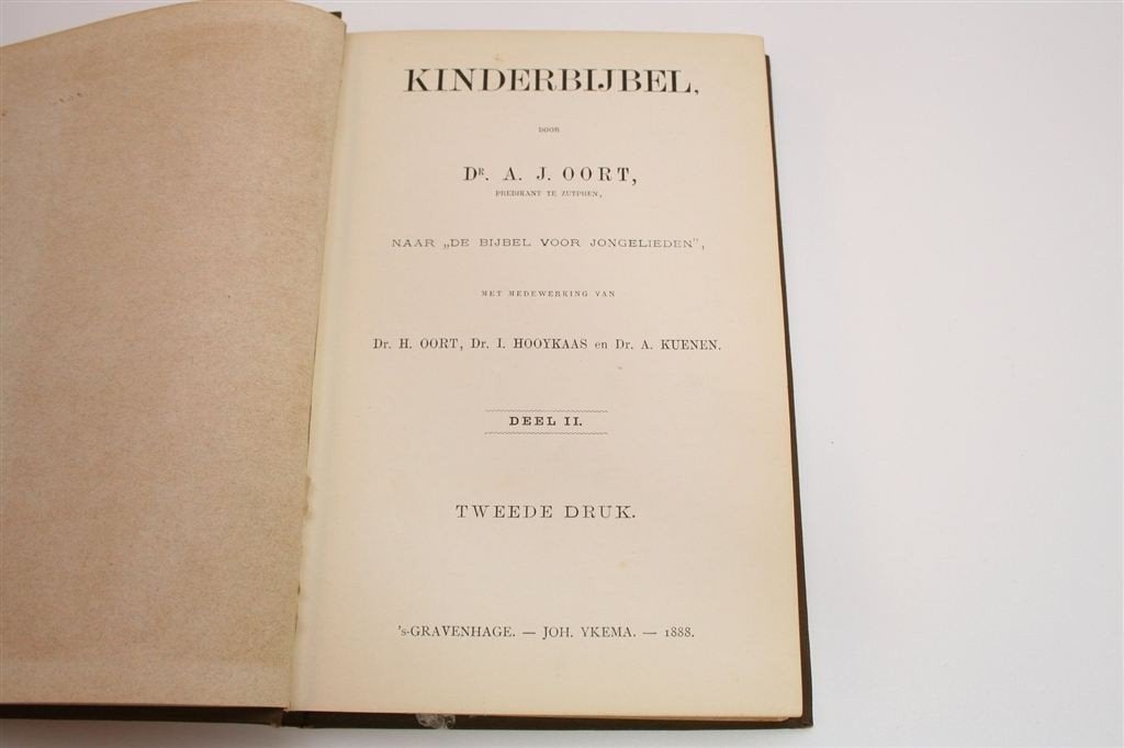 Antieke Kinderbijbel [1888] — Deel 2 — A.J. Oort, Ophalen of Verzenden