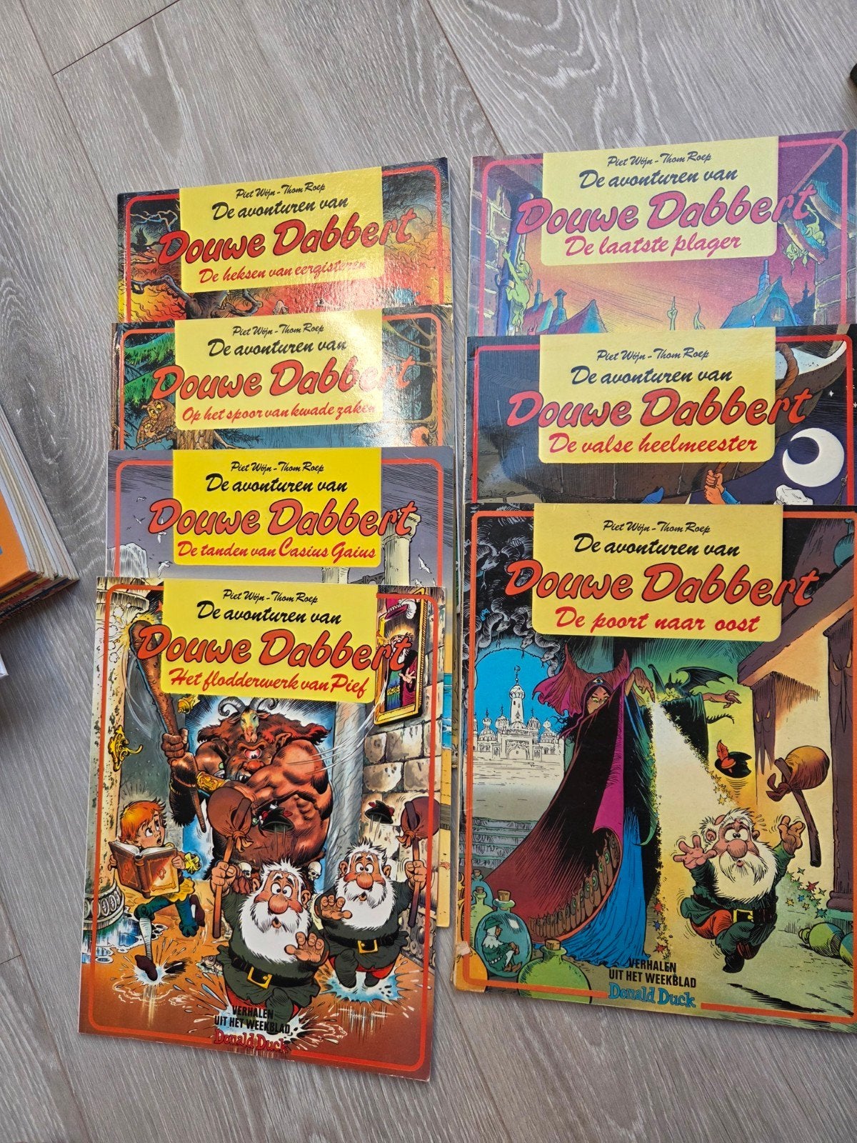 7x Douwe Dabbert, Meerdere stripboeken, Ophalen of Verzenden, Gelezen