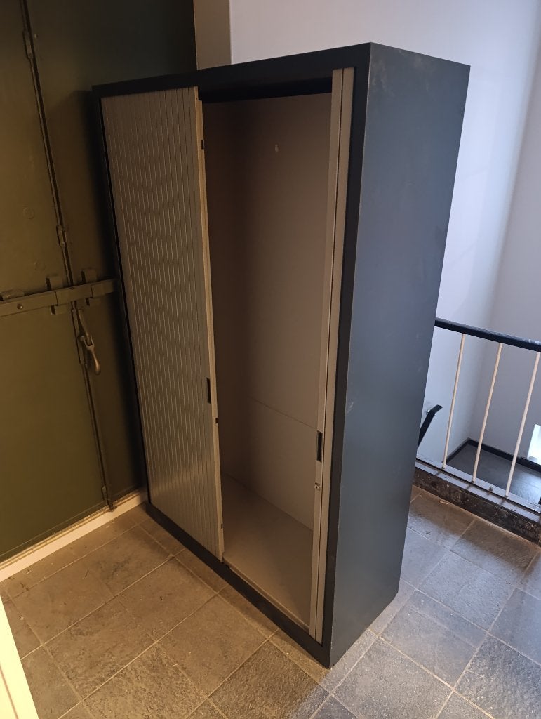 Metalen archiefkast, Huis en Inrichting, Ophalen, Gebruikt, 100 tot 150 cm, 200 cm of meer