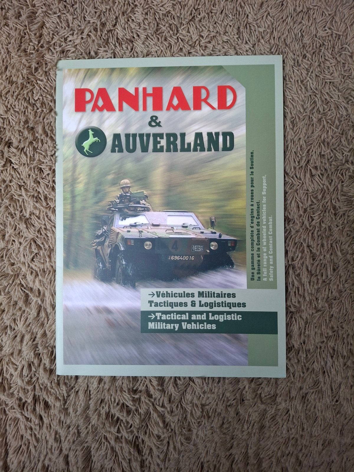 autofolder Panhard & Auverland, Verzenden, Overige merken