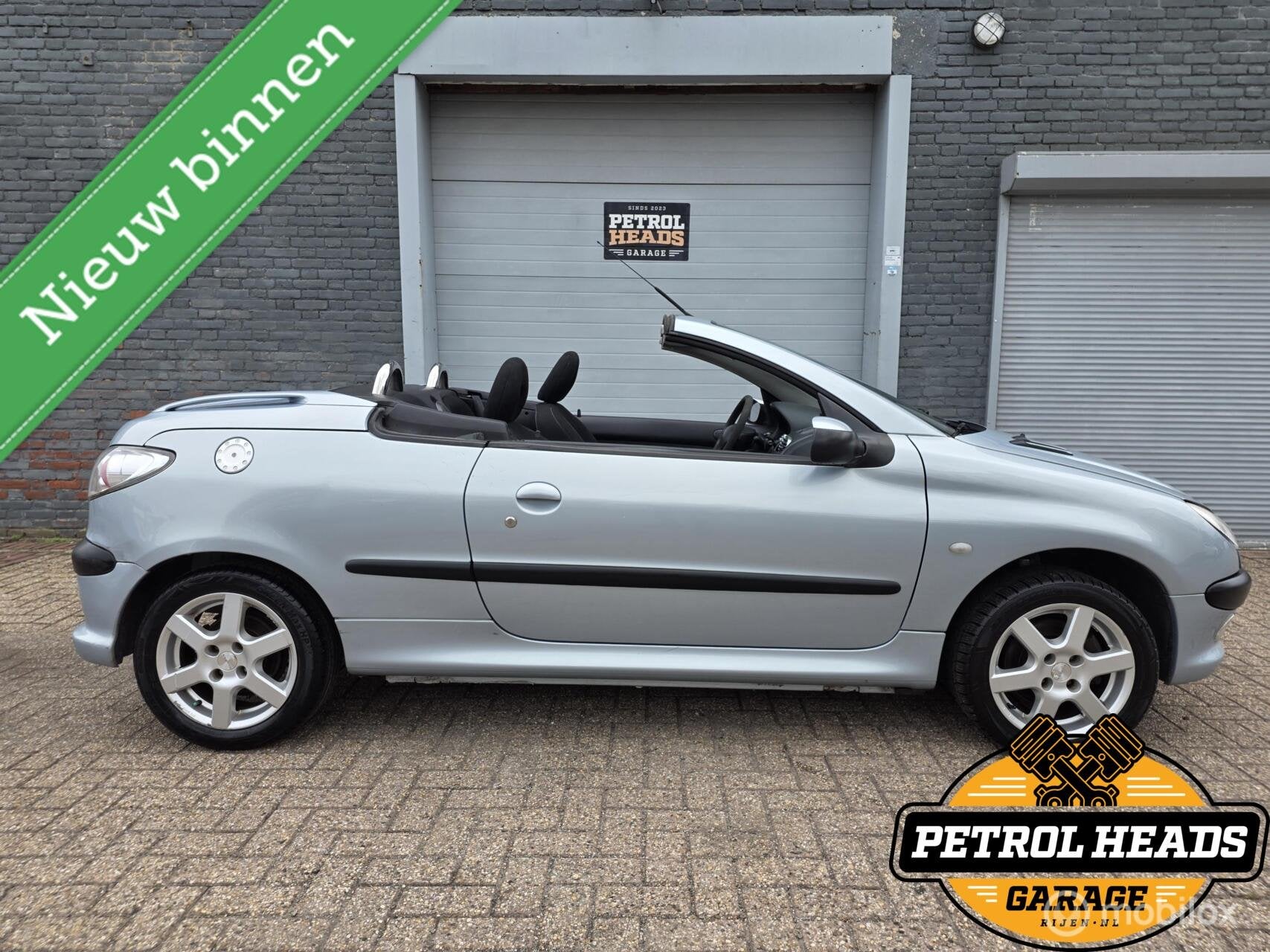 Peugeot 206 CC 1.6-16V Cabriodak = Goed | APK 7-27 | LMV | N, Voorwielaandrijving, Stof, Gebruikt, 4 cilinders