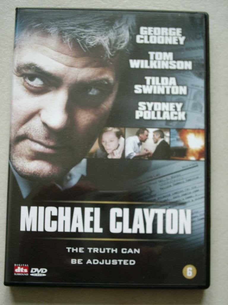DVD Michael Clayton met George Clooney, Alle leeftijden, Ophalen of Verzenden, Zo goed als nieuw, Overige genres