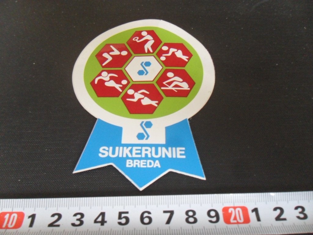 sticker Breda Suikerunie, Ophalen of Verzenden, Zo goed als nieuw