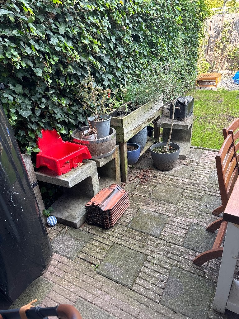 4 betonnen u elementen, Ophalen, Gebruikt