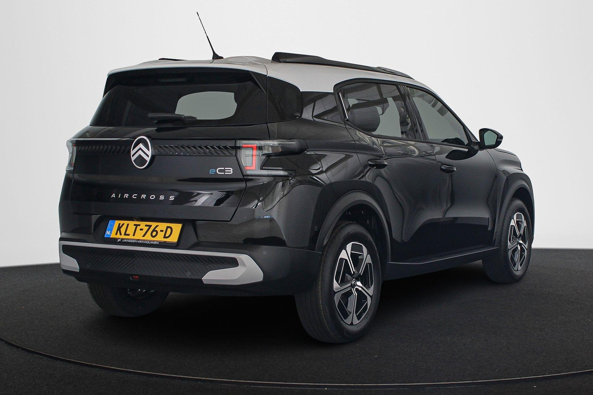 Citroen Ë-C3 Aircross Max 113pk Extended Range 54 kWh Stoel, Auto's, 34 min, 327 min, Zwart, Origineel Nederlands