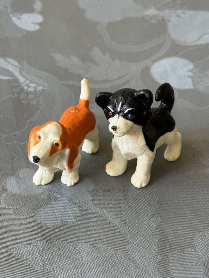Vintage Puppy in My Pocket beeldjes - jaren '90 nostalgie, Ophalen of Verzenden, Gebruikt