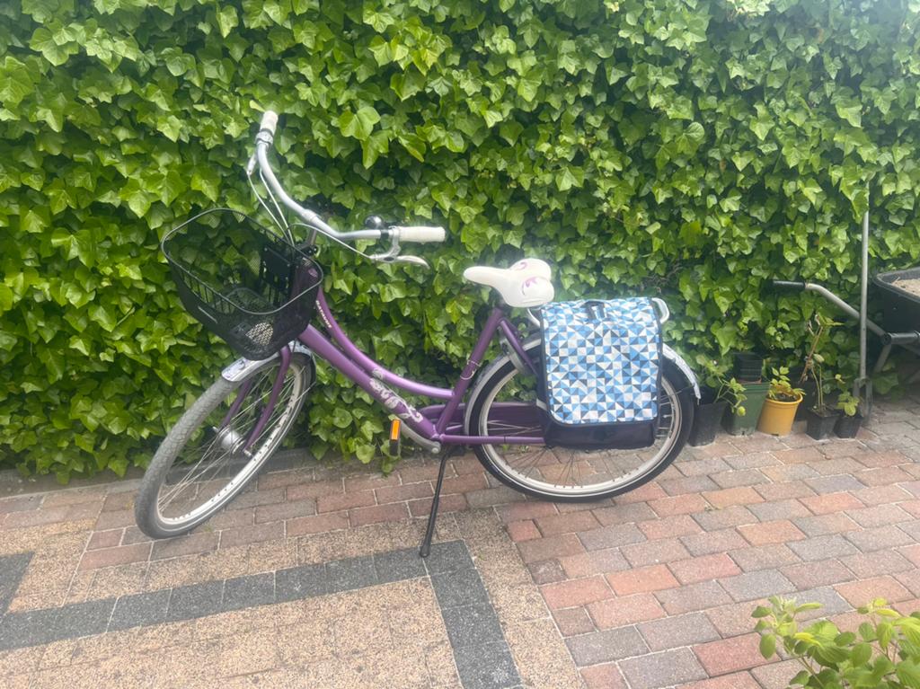 Nette Dames fiets Batvus.goed onderhouden, Ophalen, Zo goed als nieuw, Minder dan 10 versnellingen, Batavus