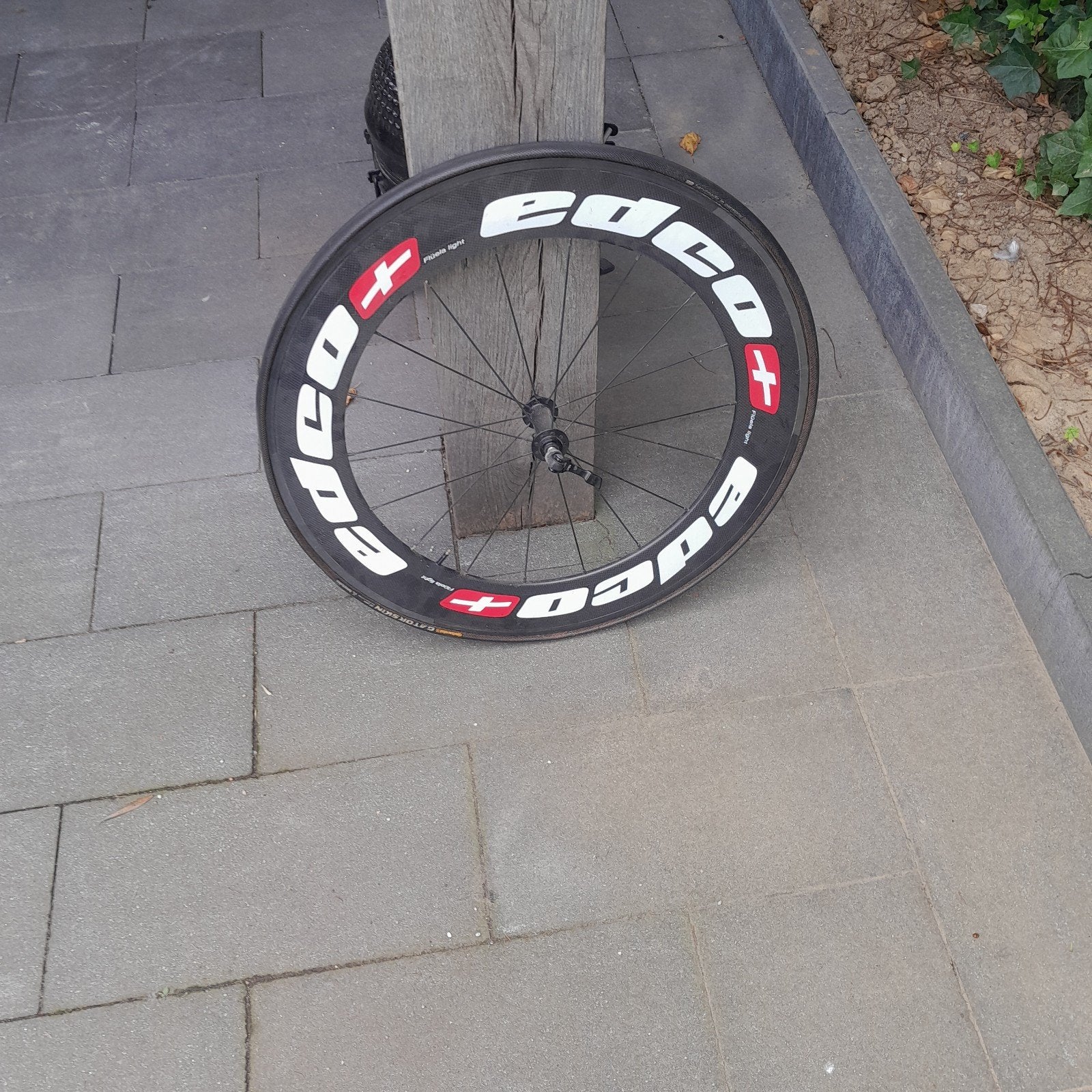 Edco Wiel - Hoogwaardig Carbon Wiel voor Racefiets, Wiel, Gebruikt, Ophalen of Verzenden, Edco