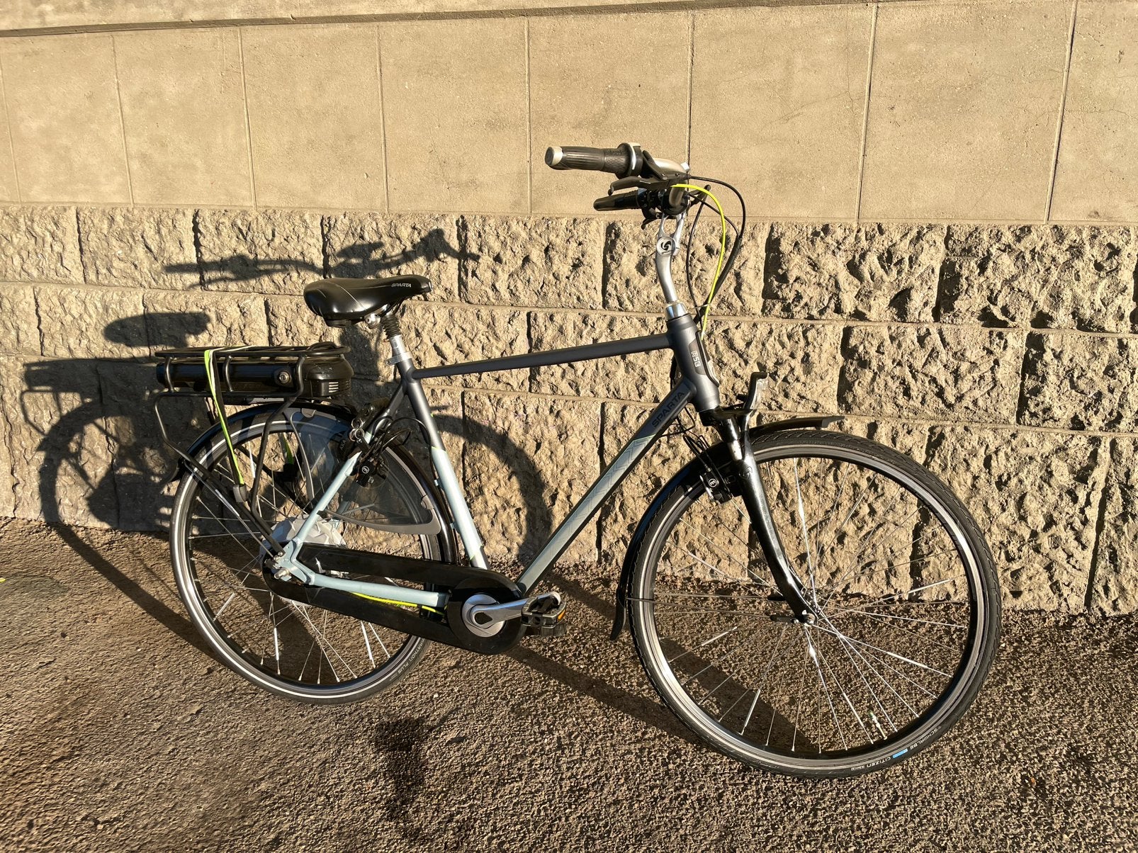 Sparta R5E in goede staat maat 57, Fietsen en Brommers, Elektrische fietsen, Gebruikt, Sparta, 55 tot 59 cm, 50 km per accu of meer