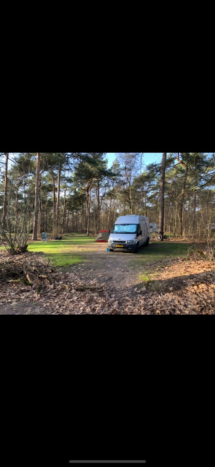 Ford Transit Camperbus camper Garage motoren quad fietsen, Auto's, 2450 kg, Origineel Nederlands, Overige kleuren, Particulier