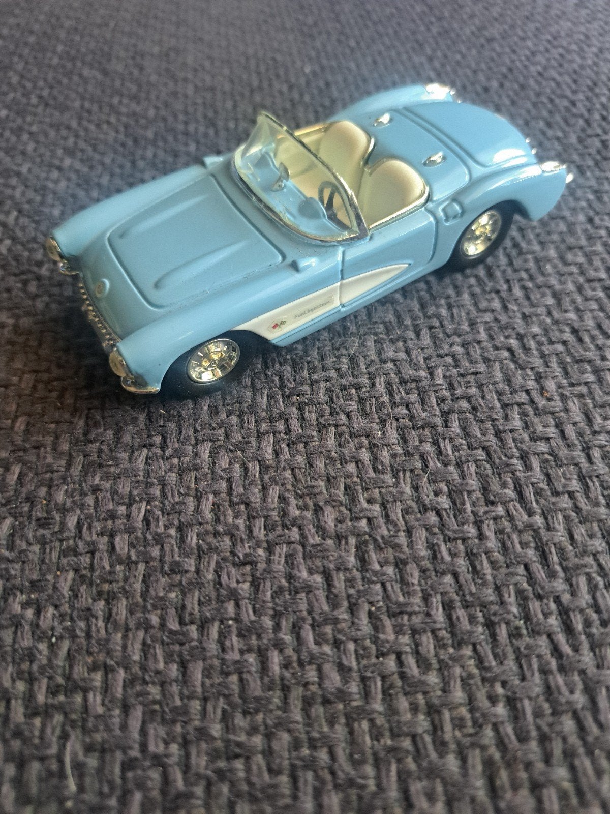 2x road signature modellen 1957 corvette, Overige merken, Gebruikt, Auto, Road signature die cast