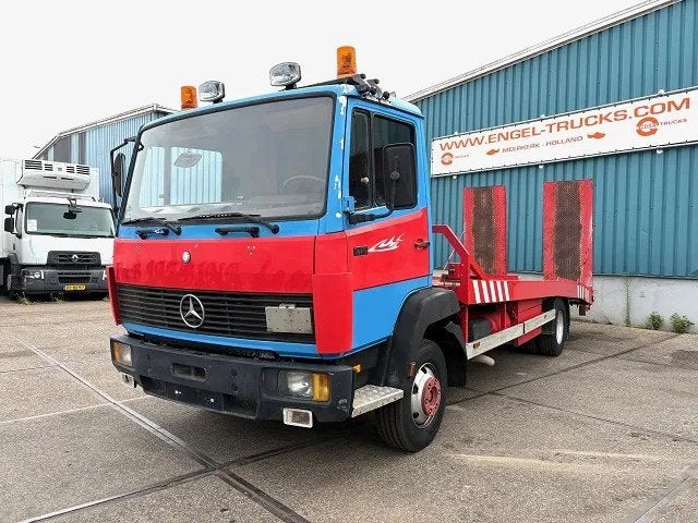 Mercedes-Benz LK 814 RECOVERY TRUCK / CAR-MACHINE TRANSPORTE, Euro 2, Achterwielaandrijving, Mercedes-Benz, Bedrijf
