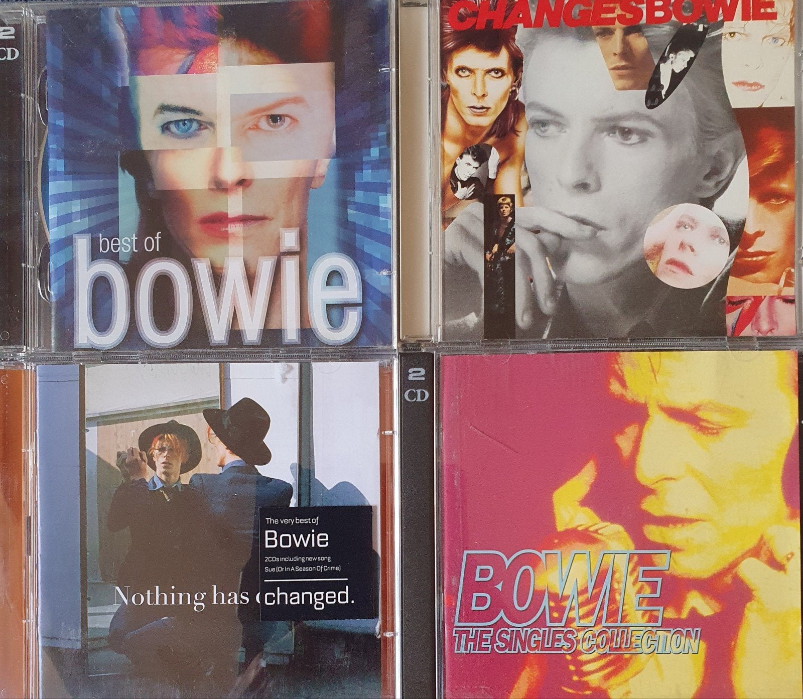 David Bowie cd's mogen ook per stuk, Ophalen of Verzenden, Gebruikt