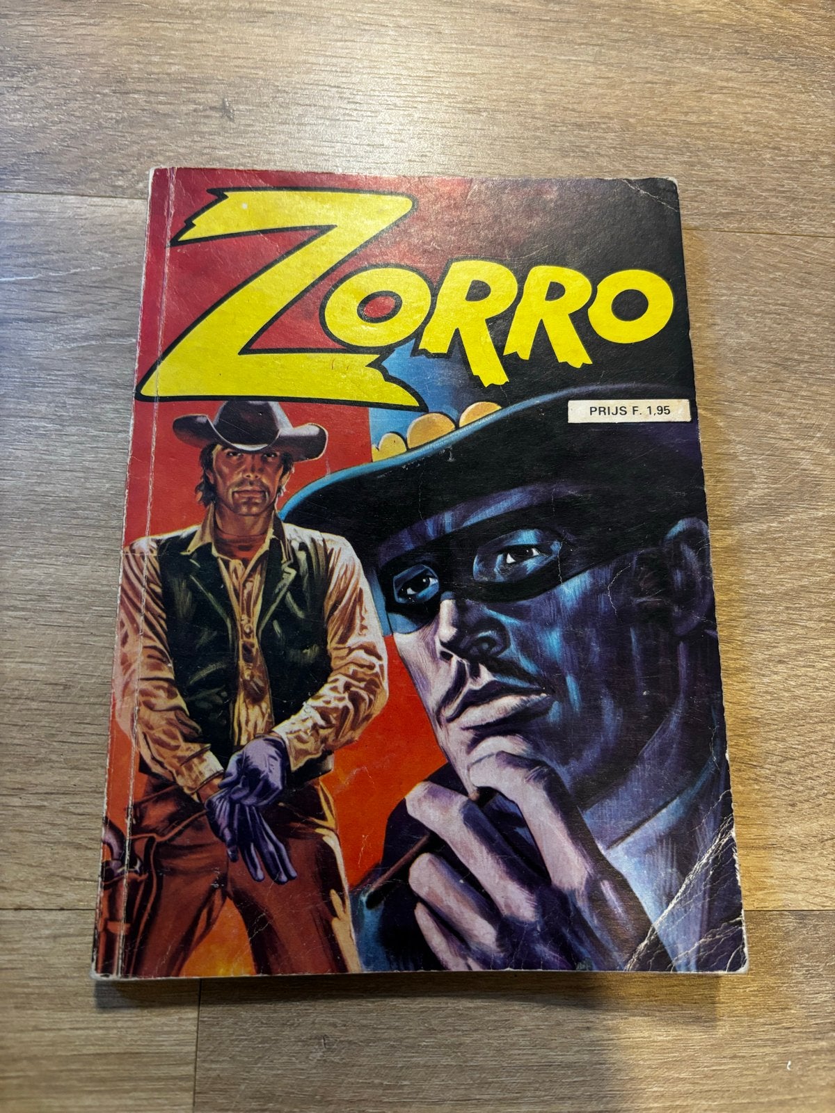 Zorro stripboek - Uitgeverij "Nooit Gedacht" Hilversum, Boeken, Eén stripboek, Verzenden, Gelezen