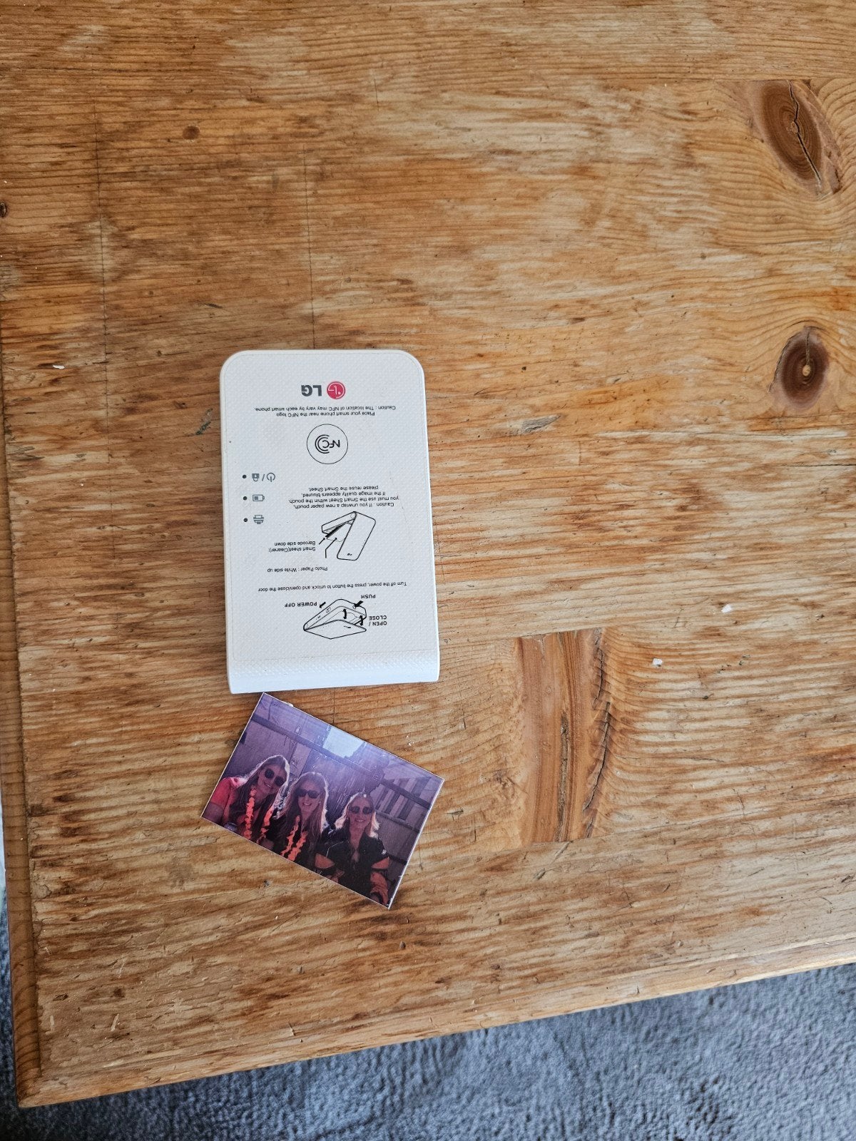 LG Pocket Photo Printer - Compacte Mobiele Fotoprinter, Overige merken, Overige typen, Ophalen of Verzenden, Gebruikt