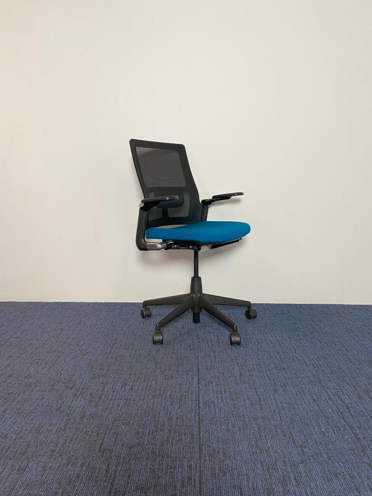 80 x Bureaustoel Ahrend 2020 Verta - blauw / zwart