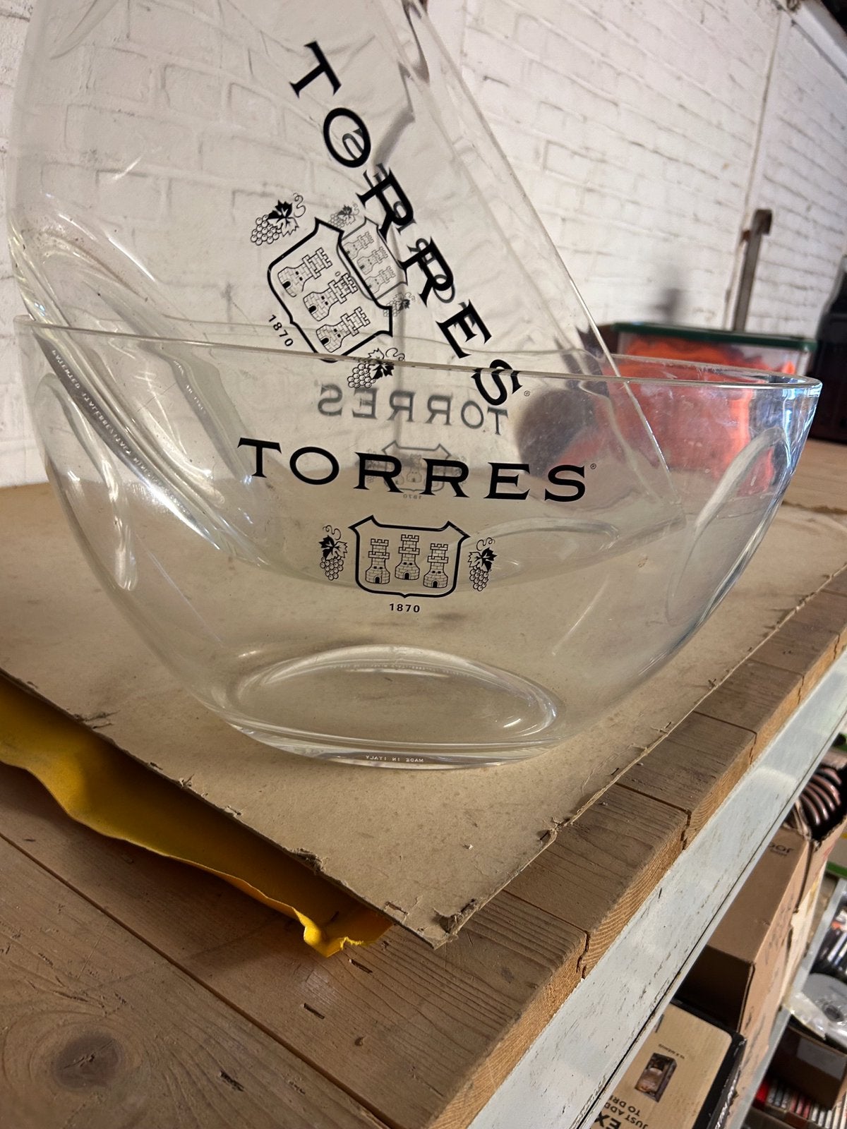 Div.wijn koelingen voor op de tafel 4stuks, Ophalen, Flessenkoeler, Kunststof, Zo goed als nieuw