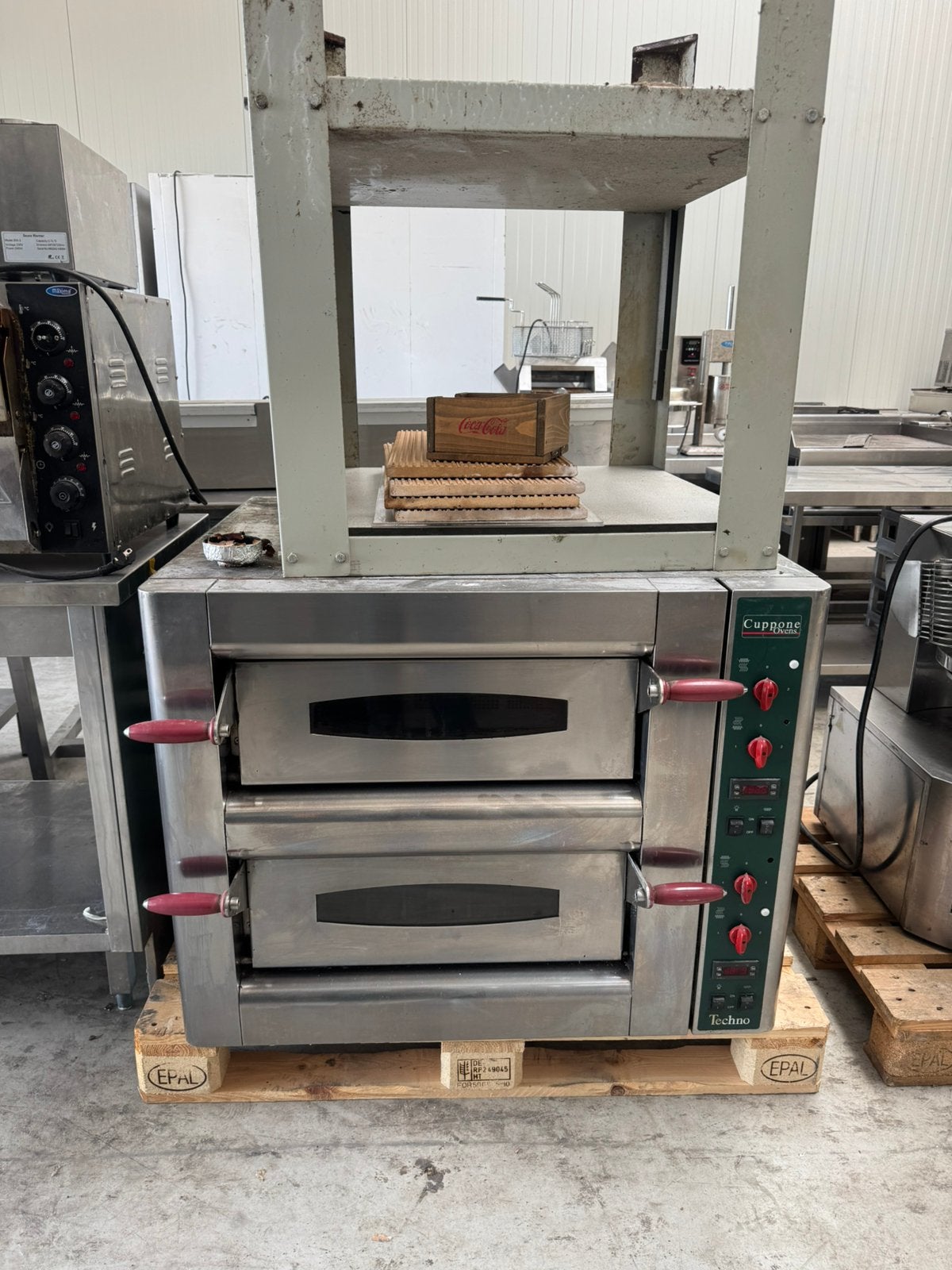 Cuppone Techno Dubbele Pizzaoven, Ophalen of Verzenden, Ovens, Magnetrons en Steamers