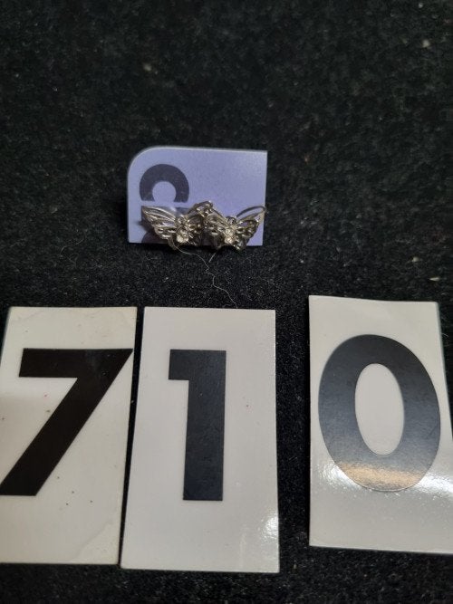 oorbellen vlinder met strass [710], Ophalen of Verzenden, 'T Olde Gre-j, Info@toldegrej.nl, Endepoelstraat 20f Didam