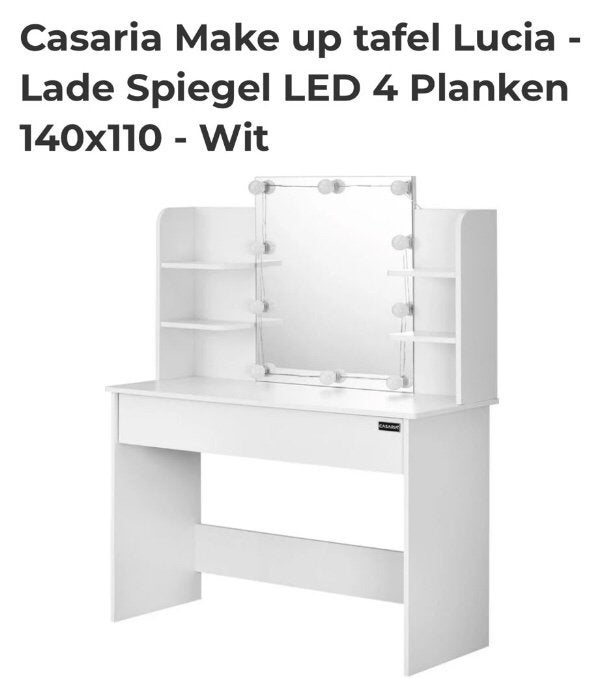 Make up tafel, Huis en Inrichting, Kasten | Overige, Ophalen, Gebruikt