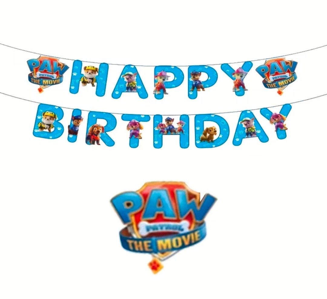 Paw Patrol slingers, Ophalen, Gebruikt, Versiering, Verjaardag