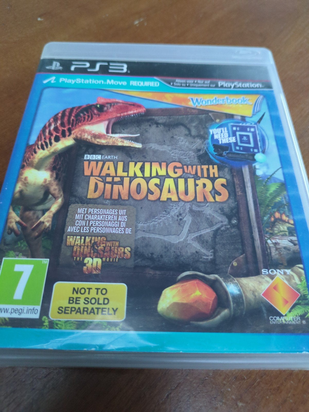 Wonderbook Walking with Dinosaurs PS3, Spelcomputers en Games, Games | Sony PlayStation 3, 1 speler, Verzenden, Vanaf 18 jaar