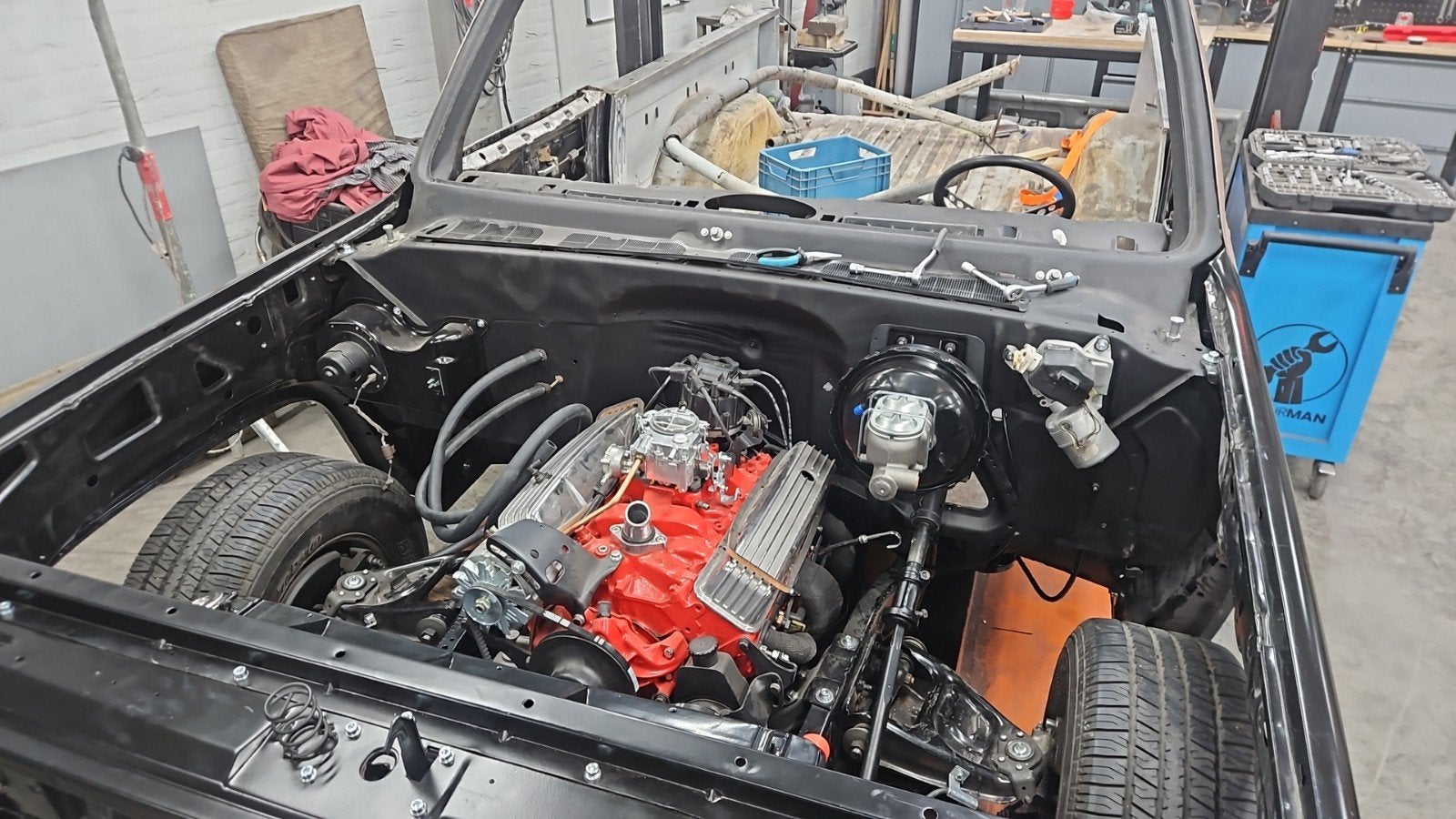 GEVRAAGD GOEDE MOTOR V8 CHEVROLET, Auto-onderdelen, Ophalen, Chevrolet