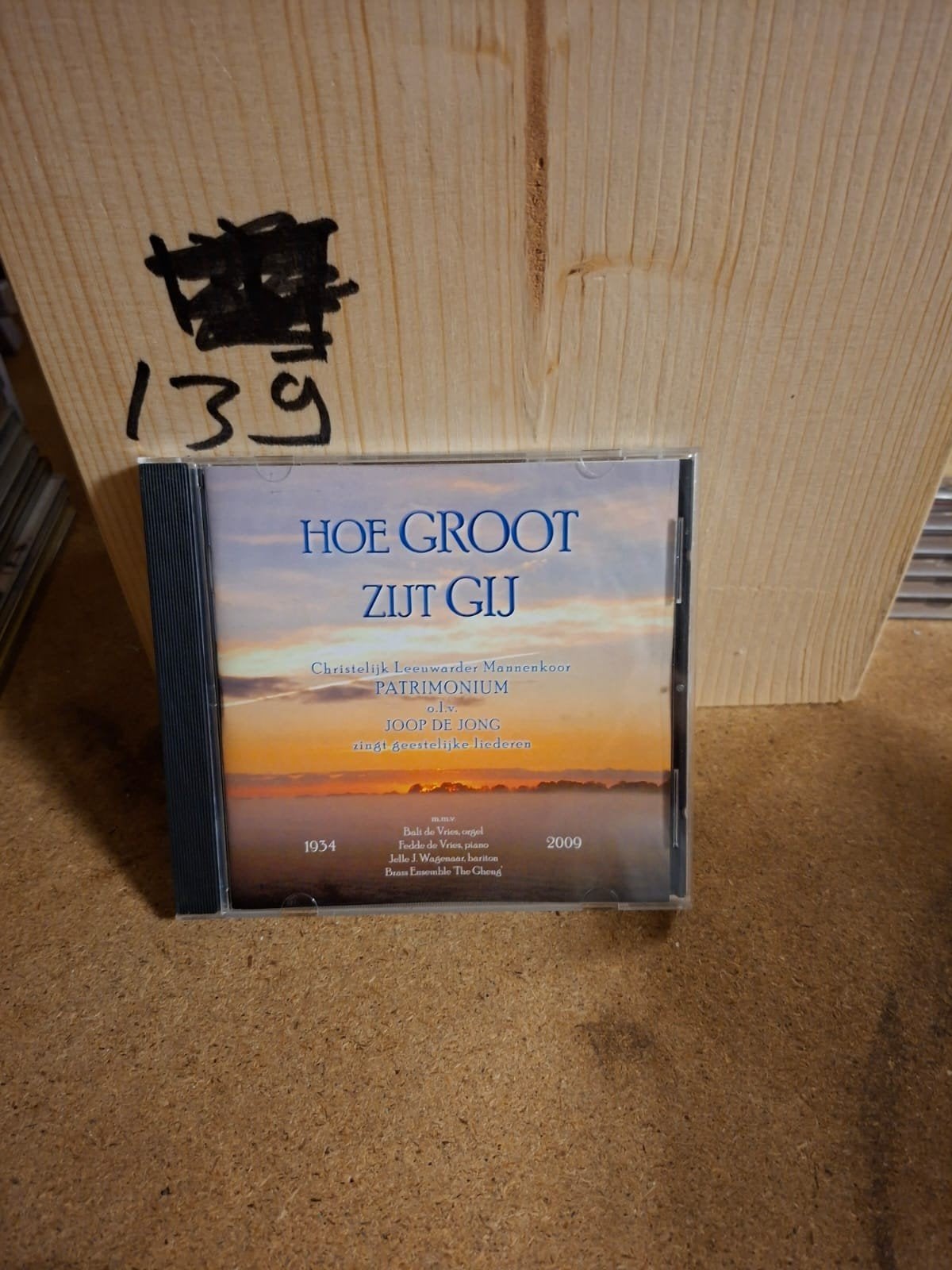 Hoe Groot Zijt Gij - Christelijk Leeuwarder Mannenkoor CD, Cd's en Dvd's, Cd's | Religie en Gospel, Ophalen of Verzenden, Gebruikt