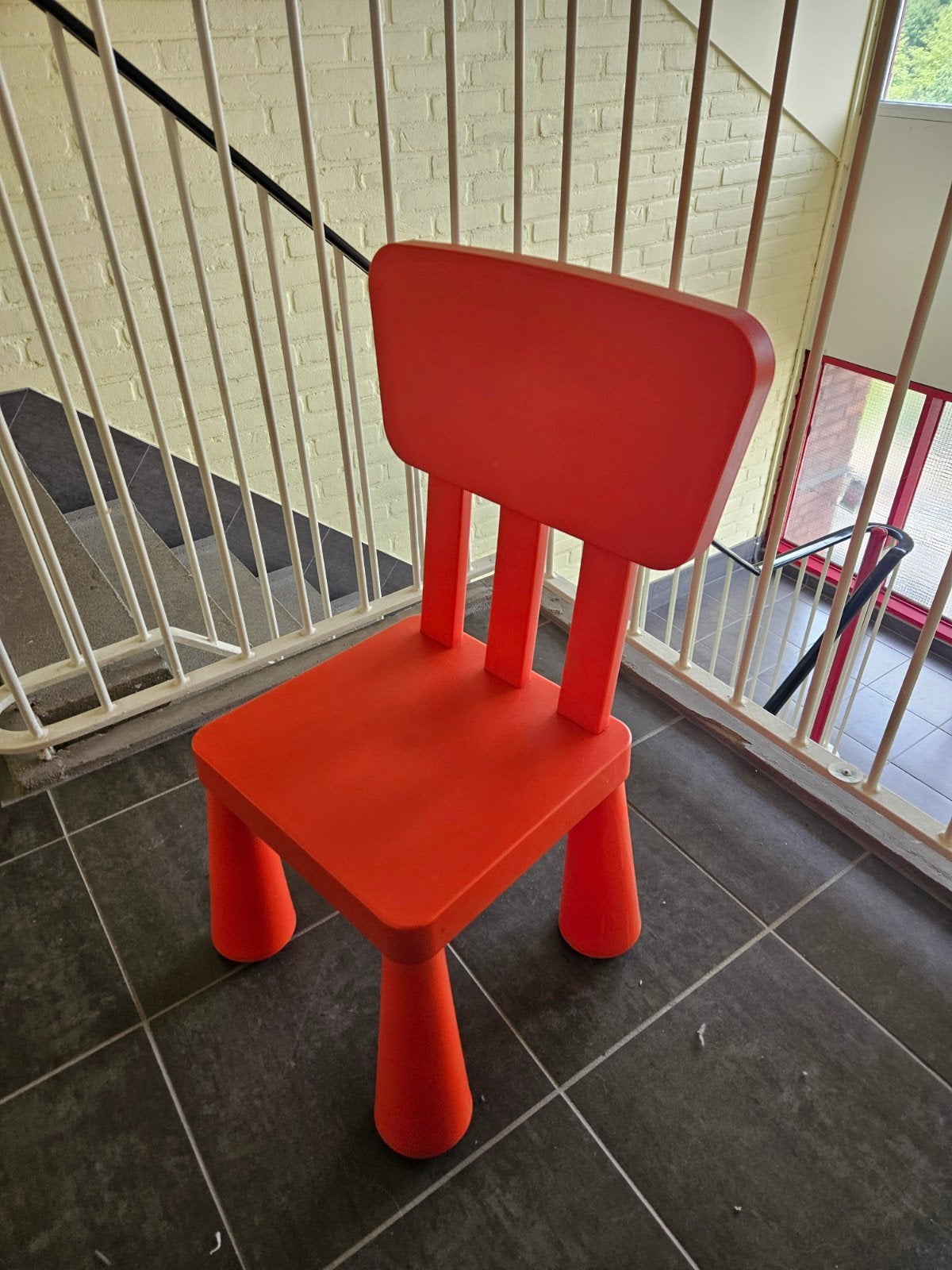 IKEA Mammut kinderstoel - rood, Ophalen, Gebruikt, Stoel(en)