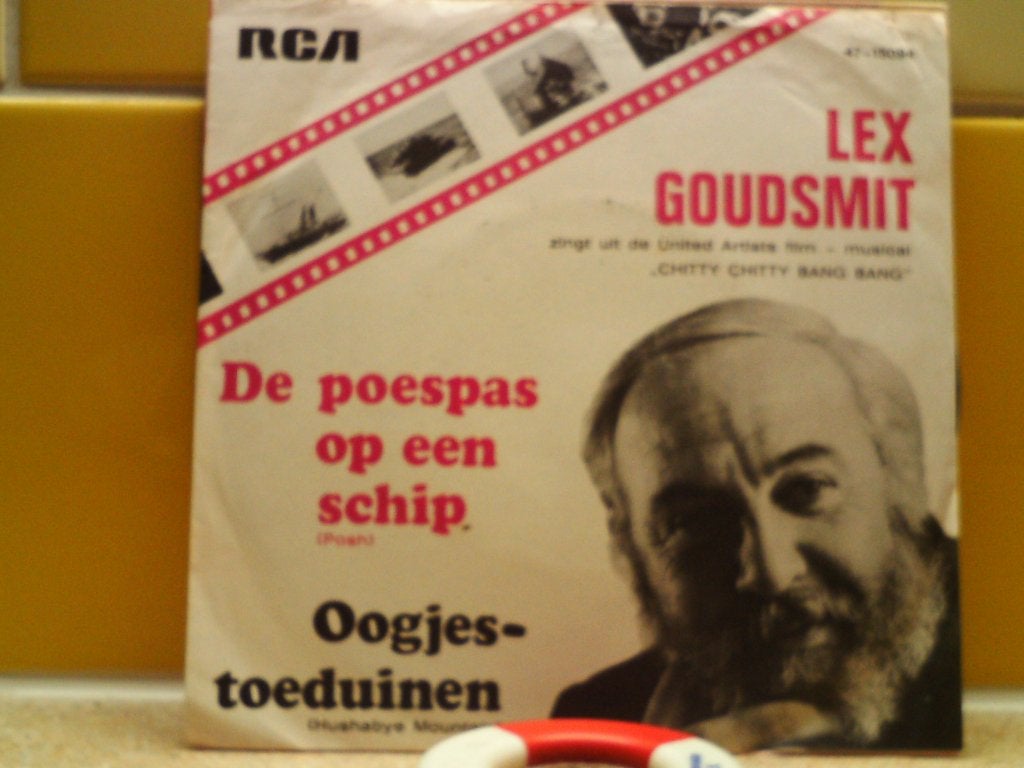 lex goudsmit - de poespas op een schip 24o, Cd's en Dvd's, Filmmuziek en Soundtracks, 7 inch, Ophalen of Verzenden, Zo goed als nieuw