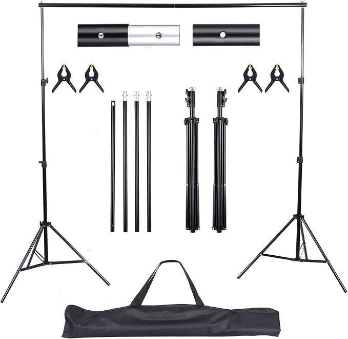 Background Stand, 2 x 3 m, Adjustable Backdrop Brackets Set, Ophalen, Nieuw, Overige typen