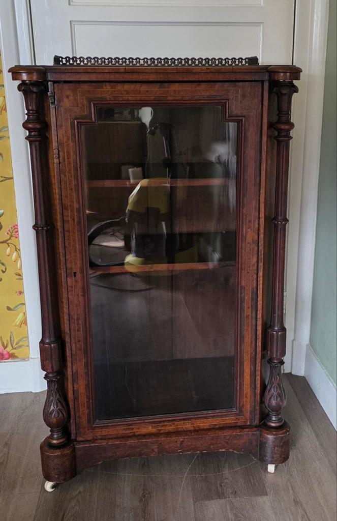Antieke vitrinekast van Bowman Brothers, Londen, Antiek en Kunst, Antiek | Meubels | Kasten, Ophalen