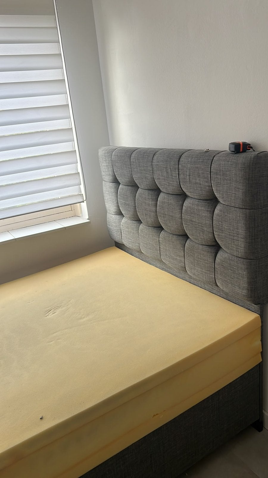 Opbergbed met Matras, Huis en Inrichting, Ophalen, Zo goed als nieuw, Eenpersoons