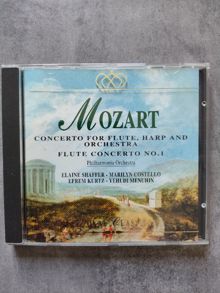 Mozart Shaffer/Costello/Kurtz/Menuhin, Ophalen of Verzenden, Classicisme, Zo goed als nieuw, Kamermuziek