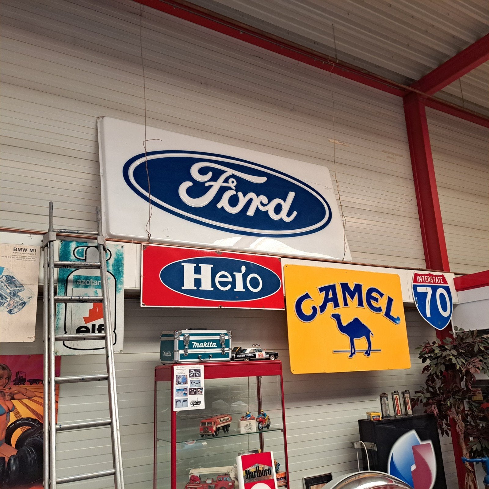 Ford lichtbak plaat origineel Dealerbord Xxl, Ophalen, Gebruikt, Reclamebord