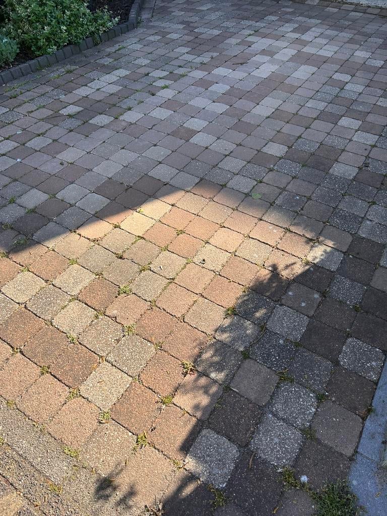 Gratis Tuintegels 15x15 cm  /20 vierkante meter, Ophalen, Gebruikt, Beton, Terrastegels